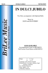 In Dulci Jubilo Two-Part choral sheet music cover